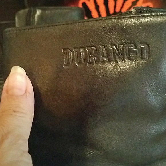 VINTAGE Durango Sz 6 blk,soft leather 8" tall heel - Picture 2 of 6