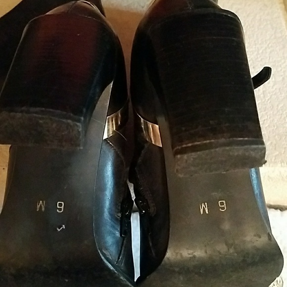 VINTAGE Durango Sz 6 blk,soft leather 8" tall heel - Picture 5 of 6