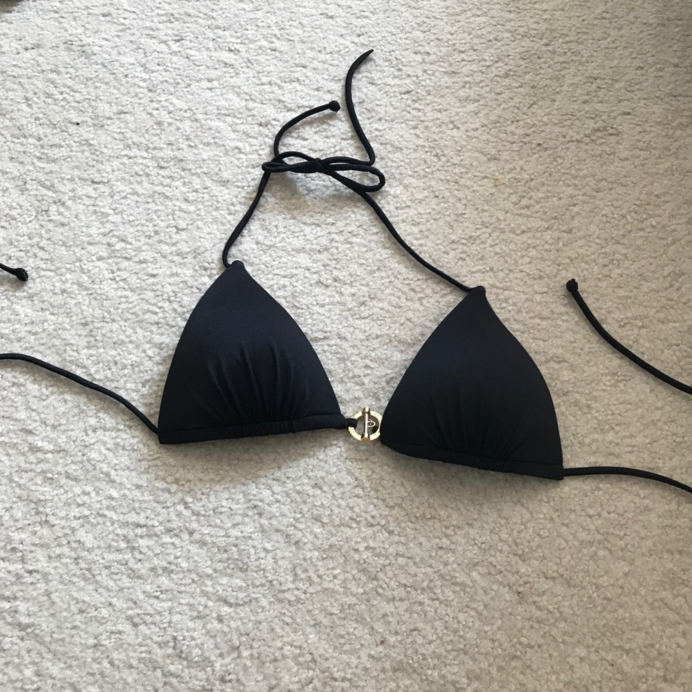Black Victoria's Secret bikini halter too