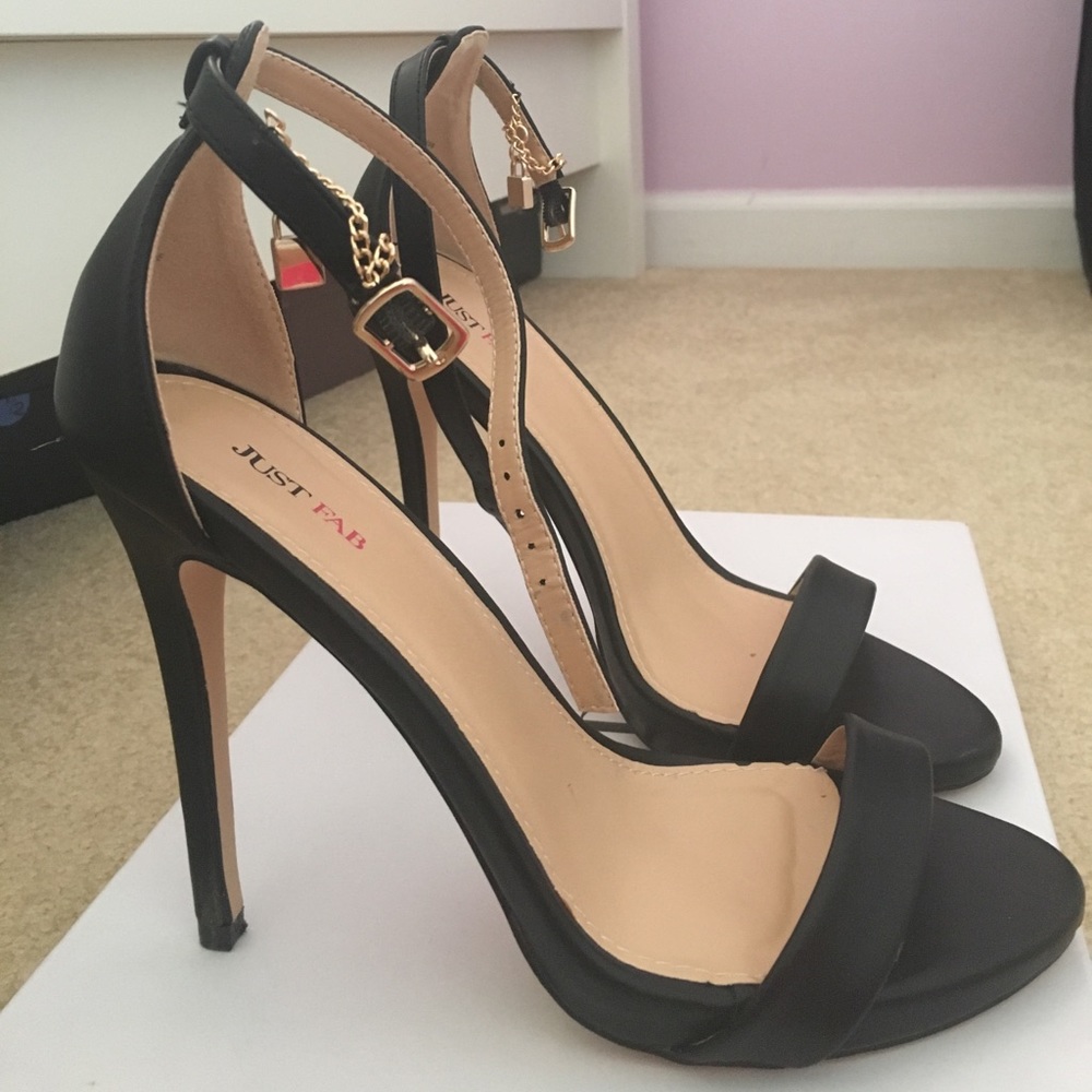 Justfab Catherina Black Stilettos
