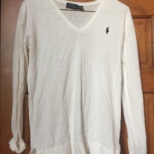 White Ralph Lauren Sweater
