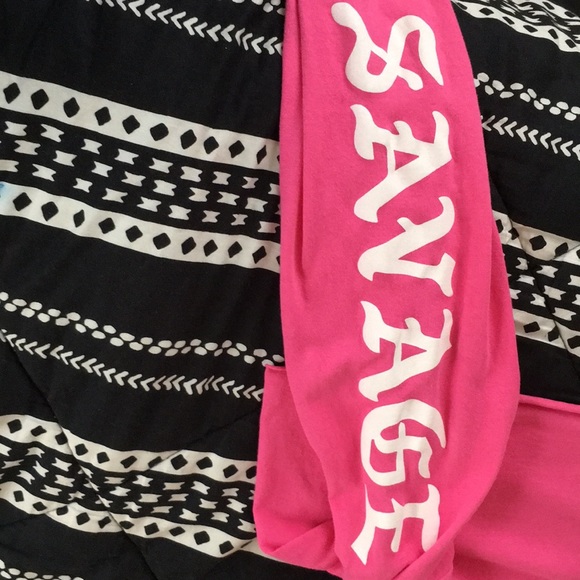 Rue 21 pink crop top - Picture 4 of 5