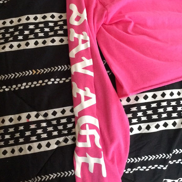 Rue 21 pink crop top - Picture 5 of 5