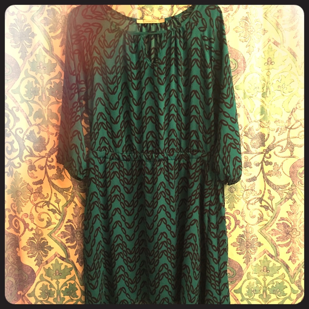 Hawthorne 3/4 Sleeve Dress, So Cute! Size 10