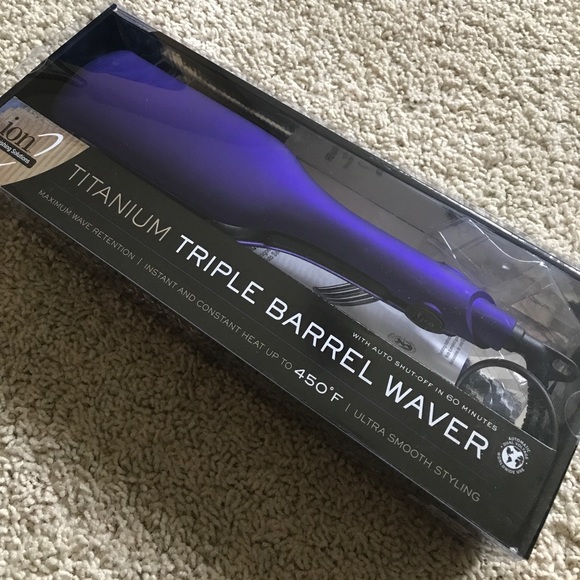 titanium triple barrel waver ion