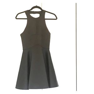 Silence + Noise Black Scuba Dress, Size Small