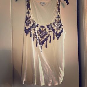 Sequin tank