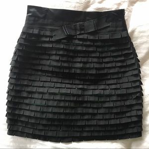 Karen Millen Edgy Fringe Skirt