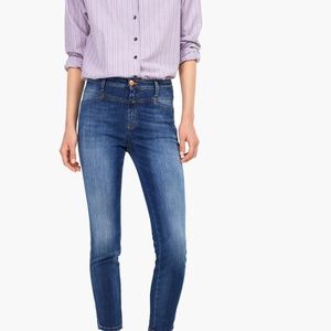 CLOSED denim high waisted skinny jeans