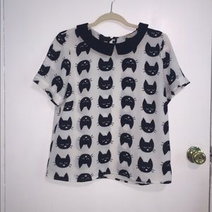 Peter Pan Collared Blouse
