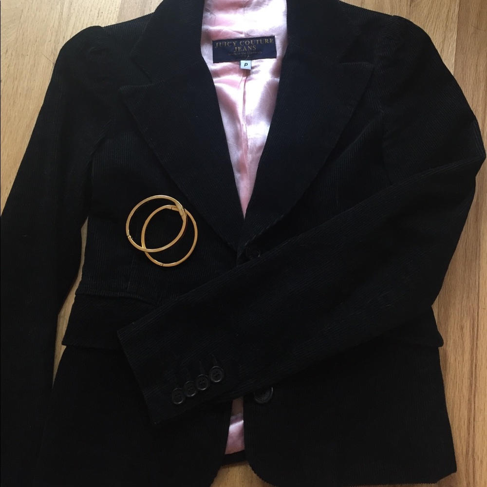 *SALE* Juicy Black Corduroy Jacket