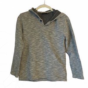 Kids Vans Heathered Gray Hooded Pullover