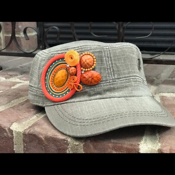 Women hats! Handmade decoration-soutache techn - Picture 2 of 8
