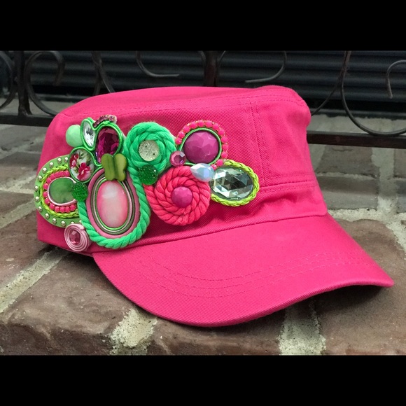 Women hats! Handmade decoration-soutache techn - Picture 3 of 8