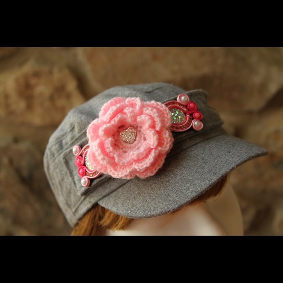 Women hats! Handmade decoration-soutache techn - Picture 8 of 8