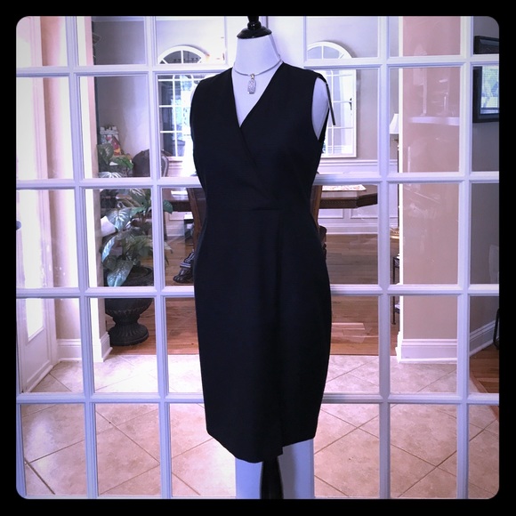 T. Tahari Professional Navy Midi - Picture 3 of 8