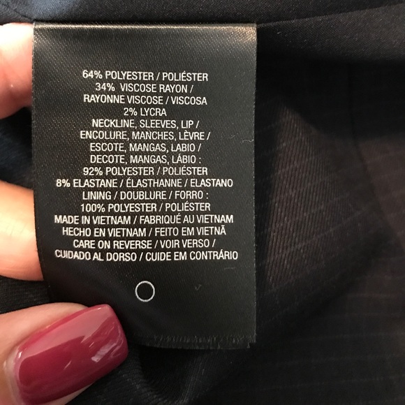 T. Tahari Professional Navy Midi - Picture 8 of 8