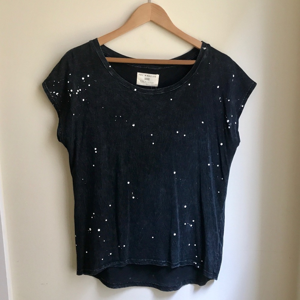 Paint splatter tee