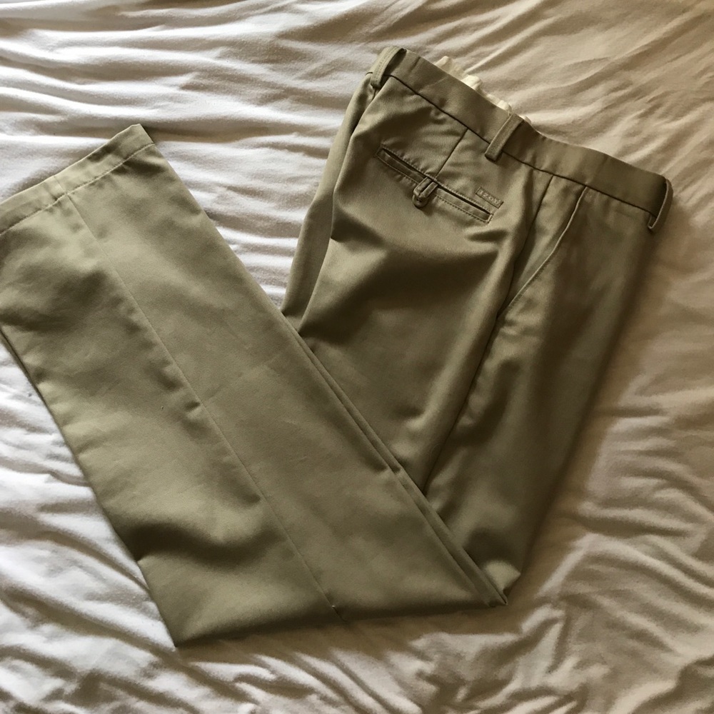 Khaki dress pants