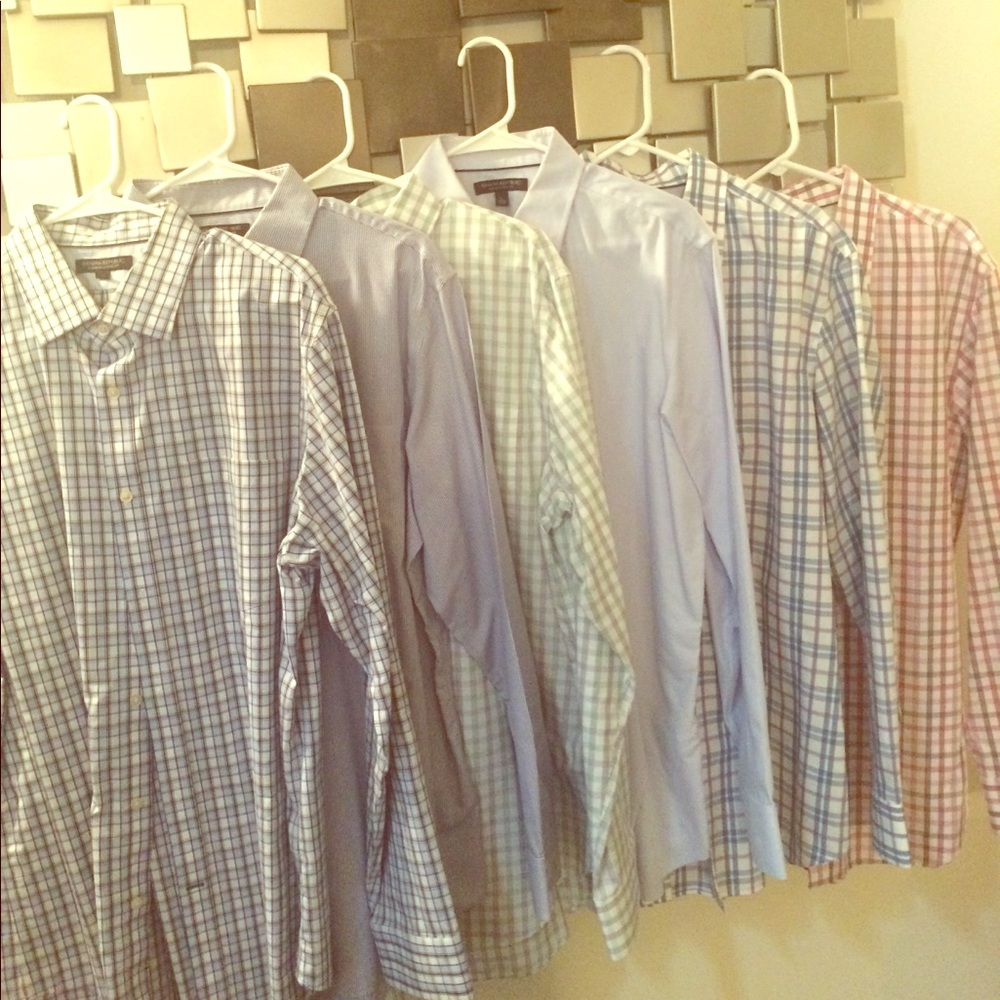 Men's Banana Republic Dress Shirts!! All 6 For $60