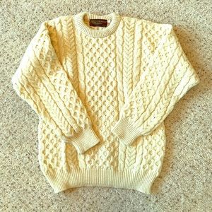 Authentic Irish Wool Oversized Sweater