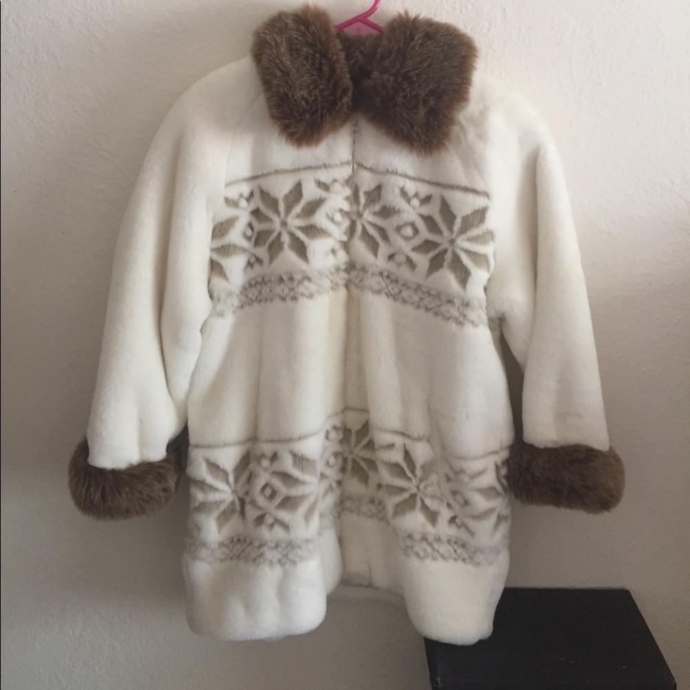 Vintage Nordic Lights Fur coat