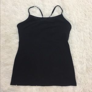 Black Lululemon Workout Top Size 4