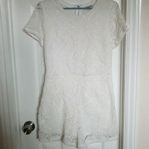 Lace romper
