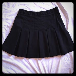 GAP Black Pleated Skirt.  Size 1.