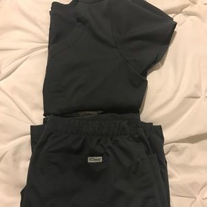 Dark gray Grey's Anatomy Scrubs