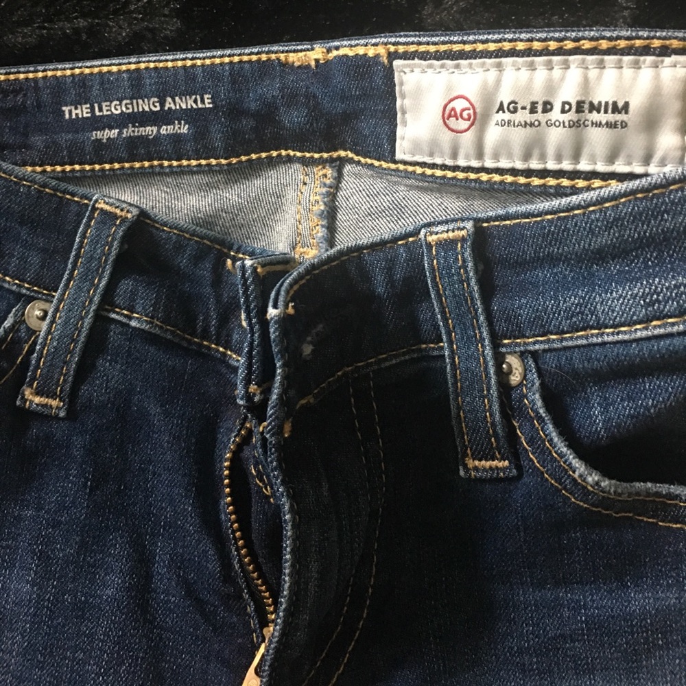 Lightly worn skinny jeans