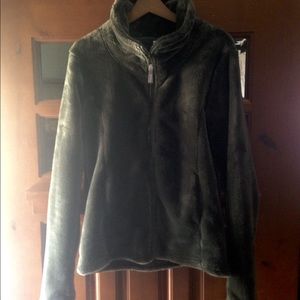 Plush fleece jacket
