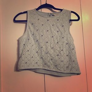 Lauren Conrad blue top