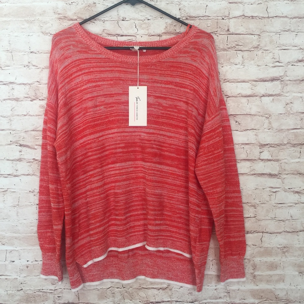 • Vince Camuto • Marbled Sweater Size Large - Picture 2 of 8