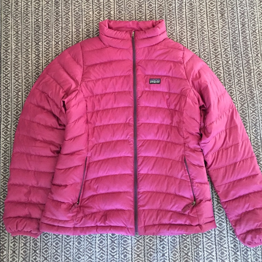 Girls Patagonia puffy winter jacket