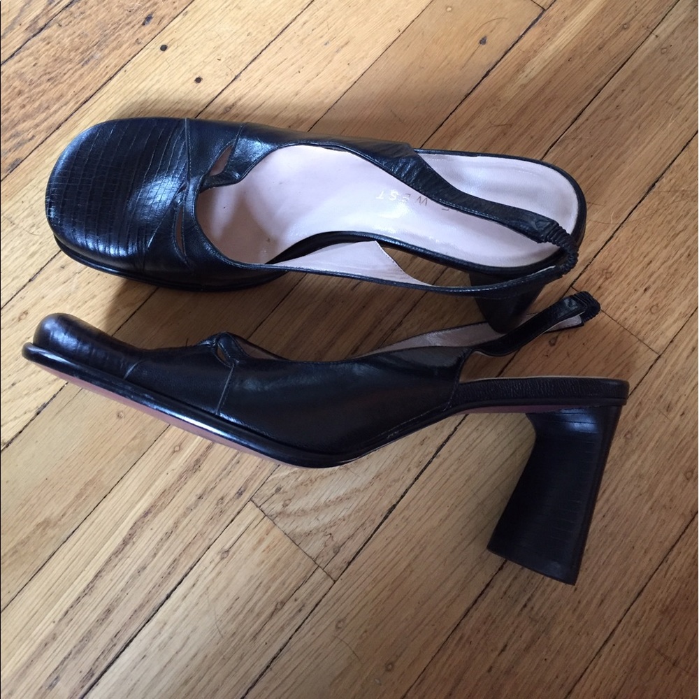 Gorgeous Nine West leather heels
