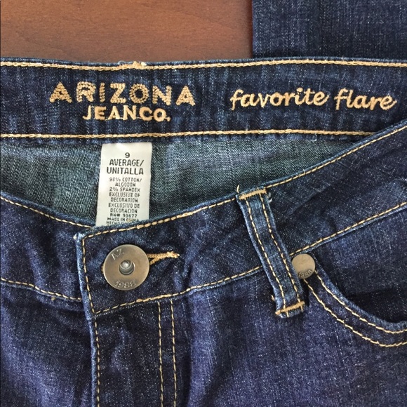 Arizona jeans favorite flare size 9 - Picture 4 of 6