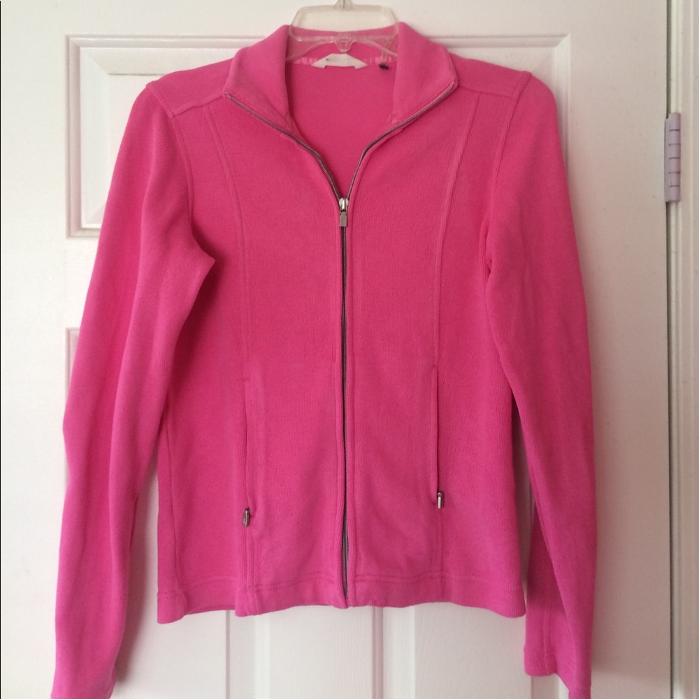 Women's Pink Tommy Bahama Zip Up Jacket