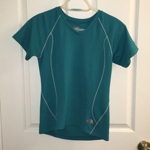 The North Face Flight Series blue athletic top