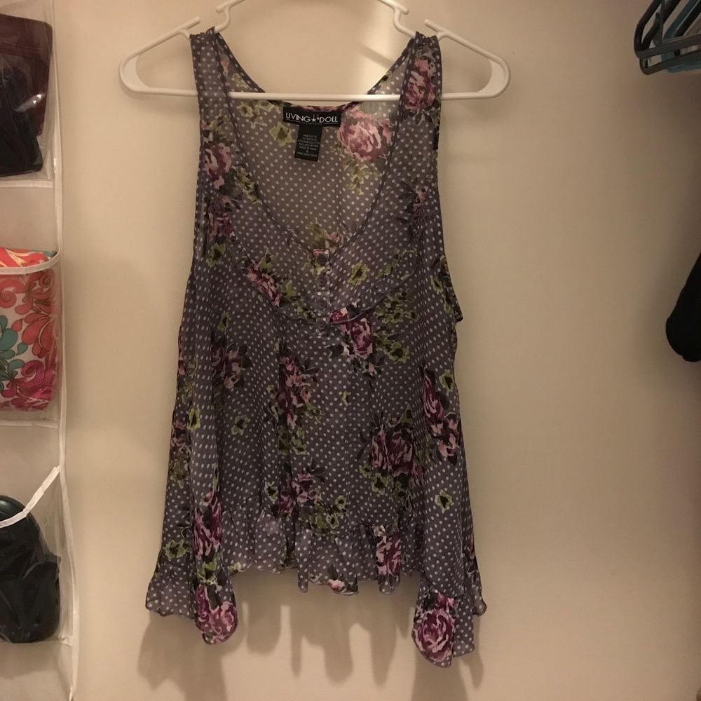 Living doll tank top