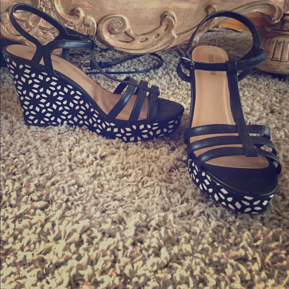 Wedge dress heels, 4inch heel