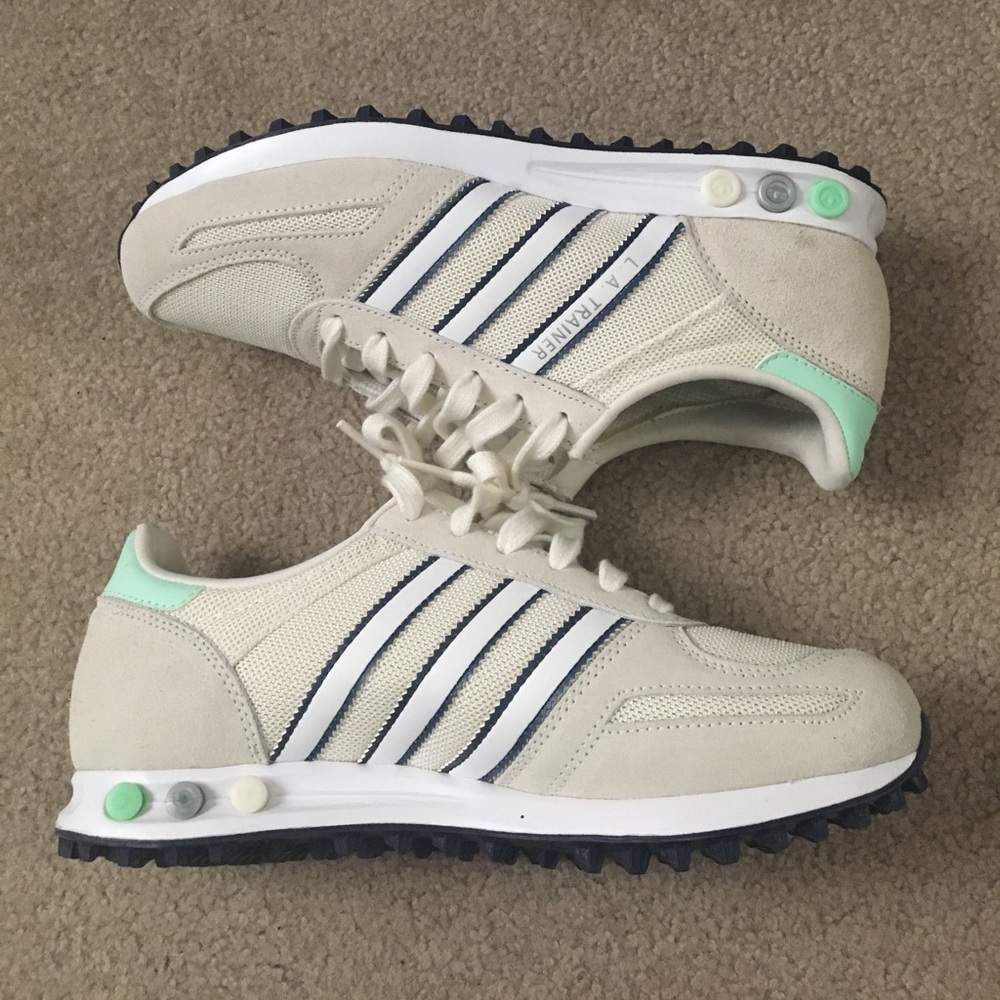 Adidas L.A. Trainer. Cream Worn once