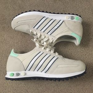 Adidas L.A. Trainer. Cream Worn once