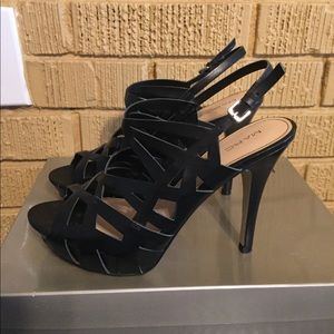 Marc Fisher black slingback sandal