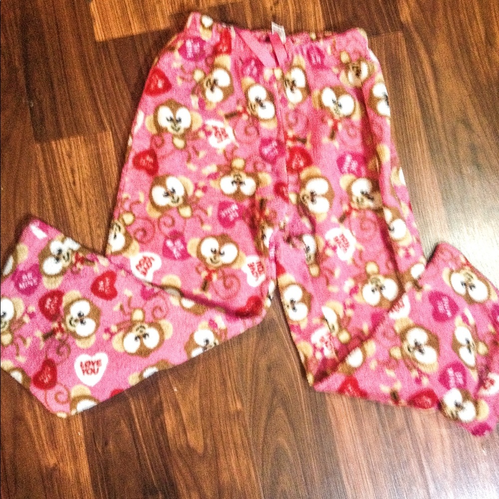 Valentine's Day pajama pants