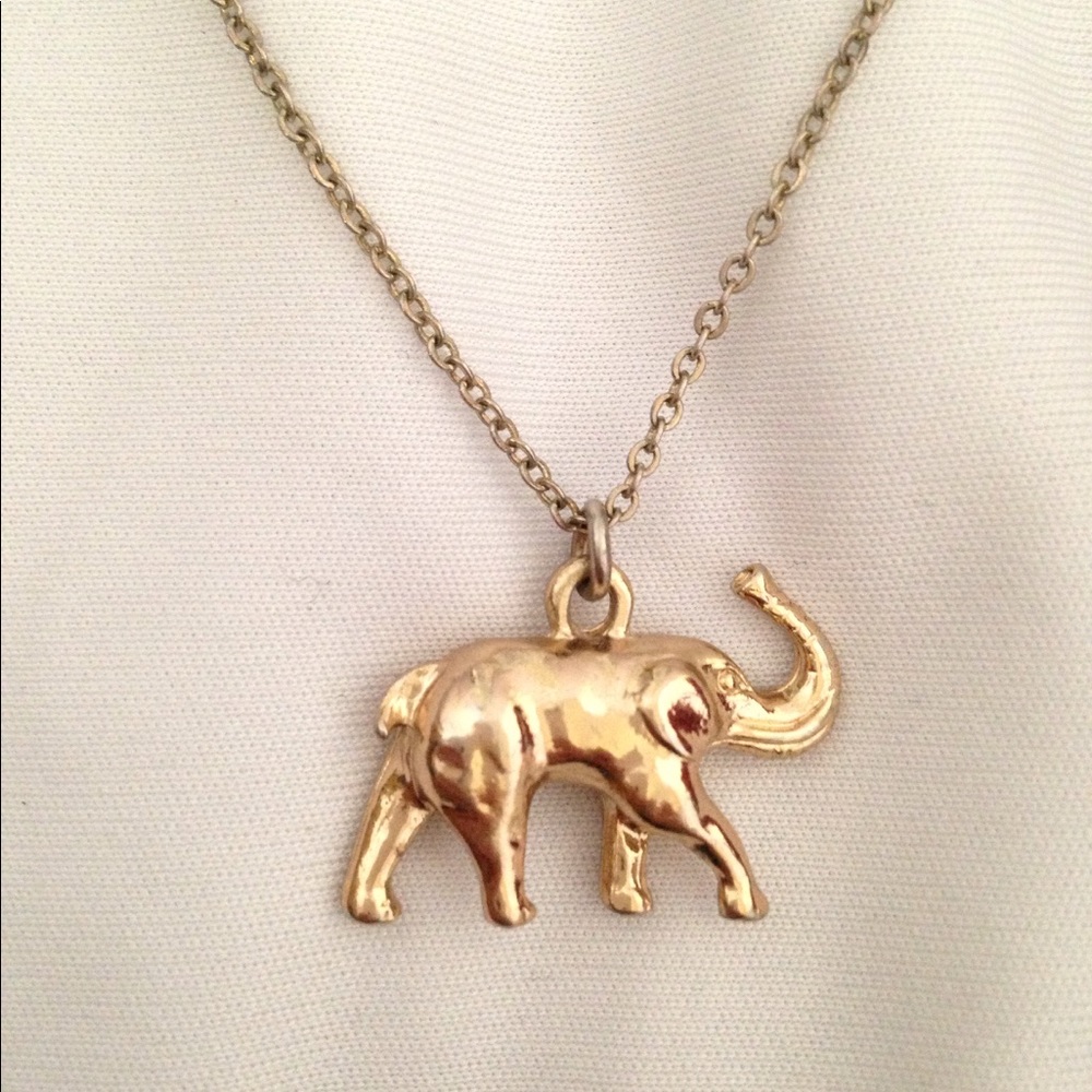 Elephant necklace (NWOT)