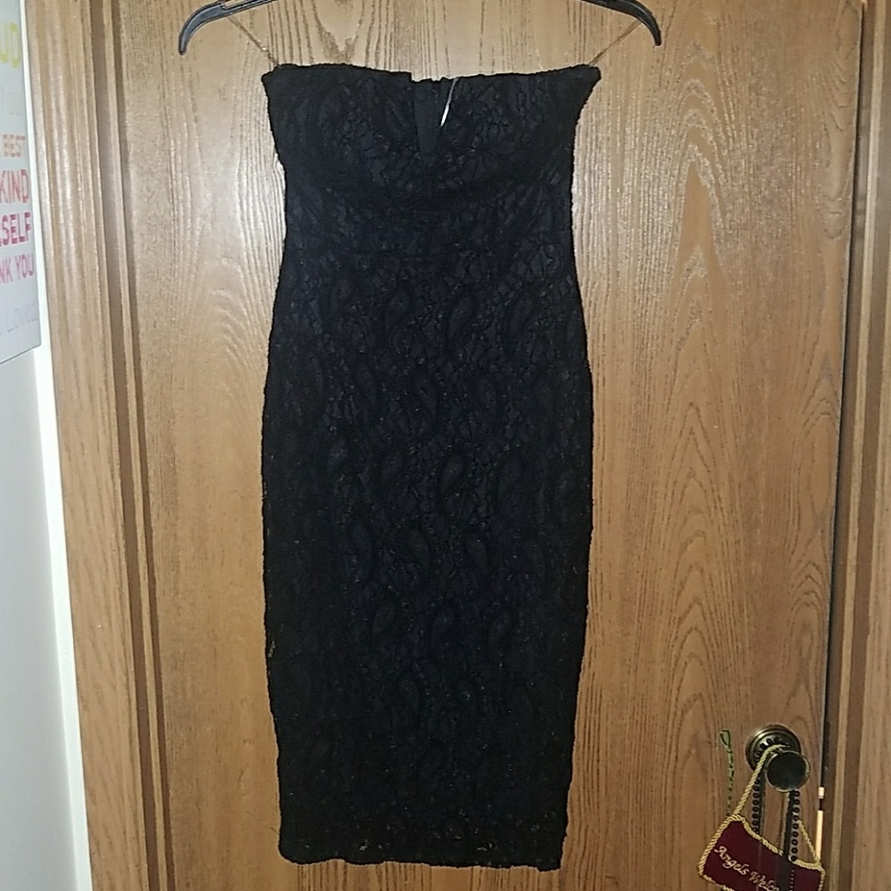 Super Sexy Black Lace Dress