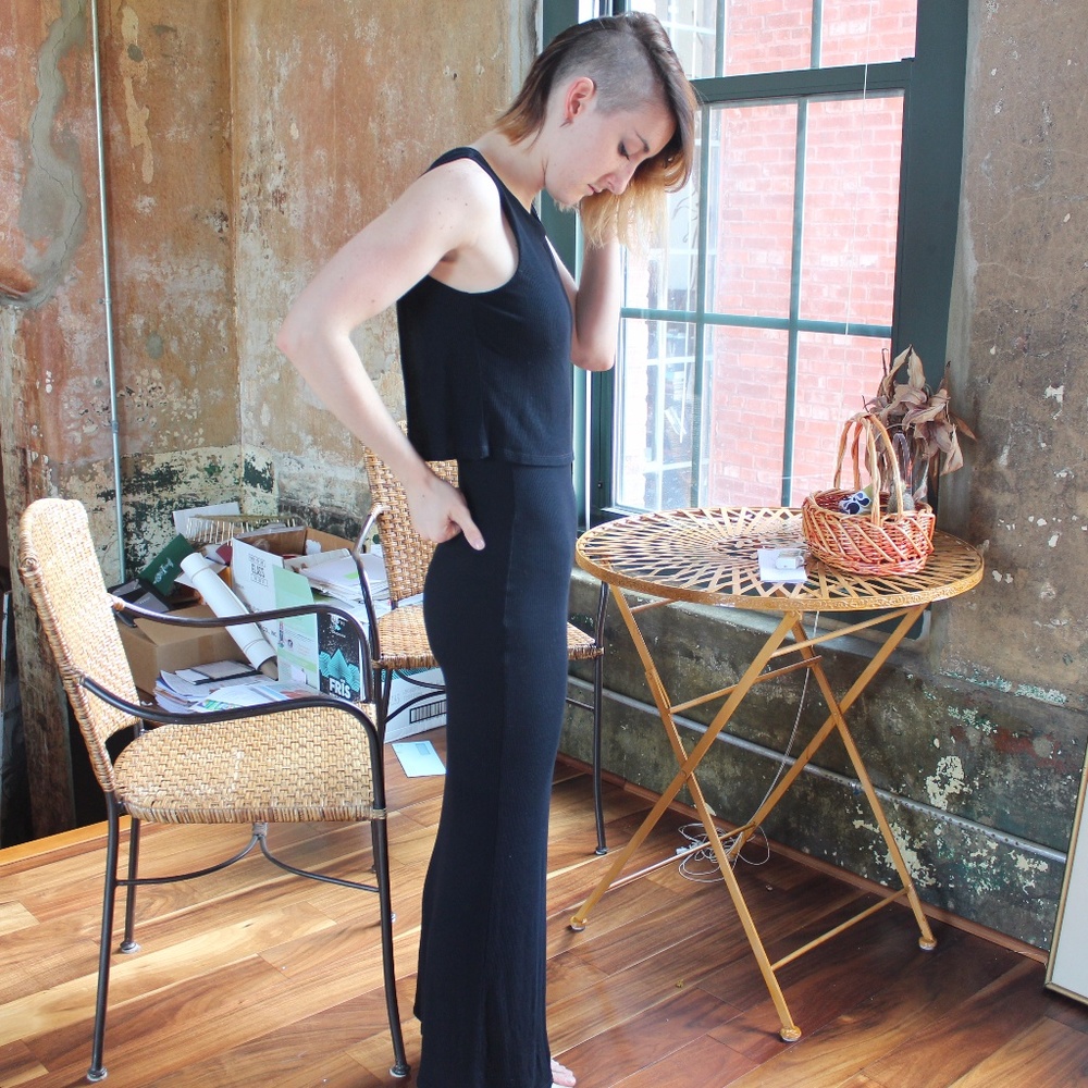 TopShop Bodycon 2-Piece Maxi Dress