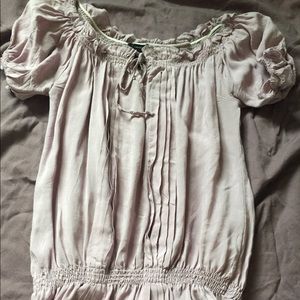 Soft and light purple top