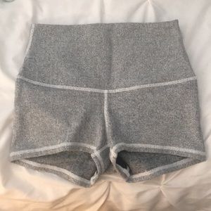 Lulu Lemon high wasted Booty shorts